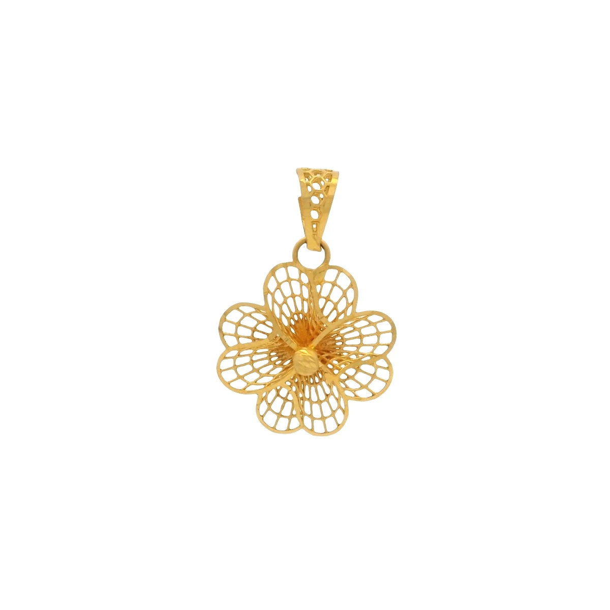 Sophia 21k Flora Pendant