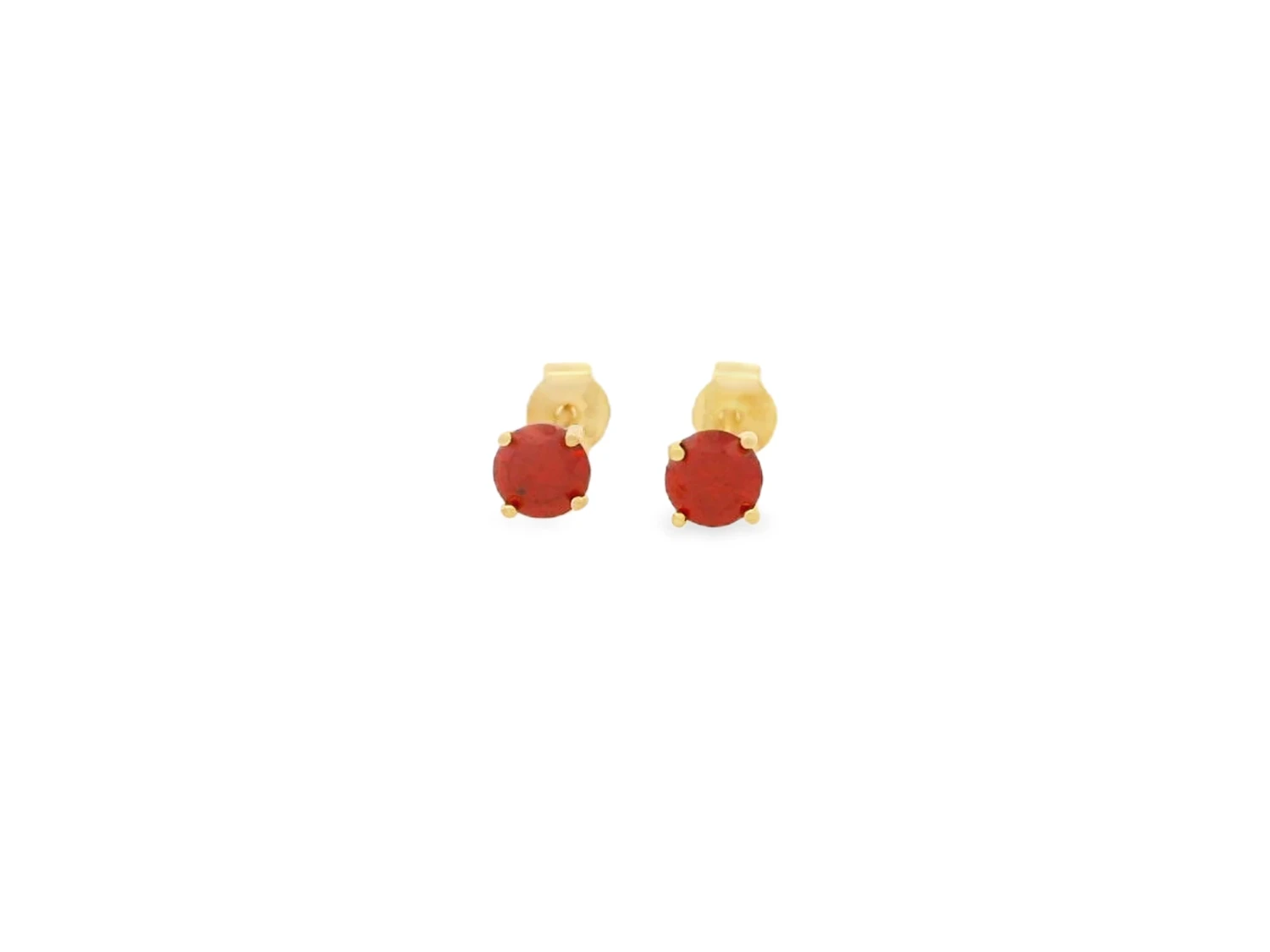 Sophia Ruby CZ Earrings