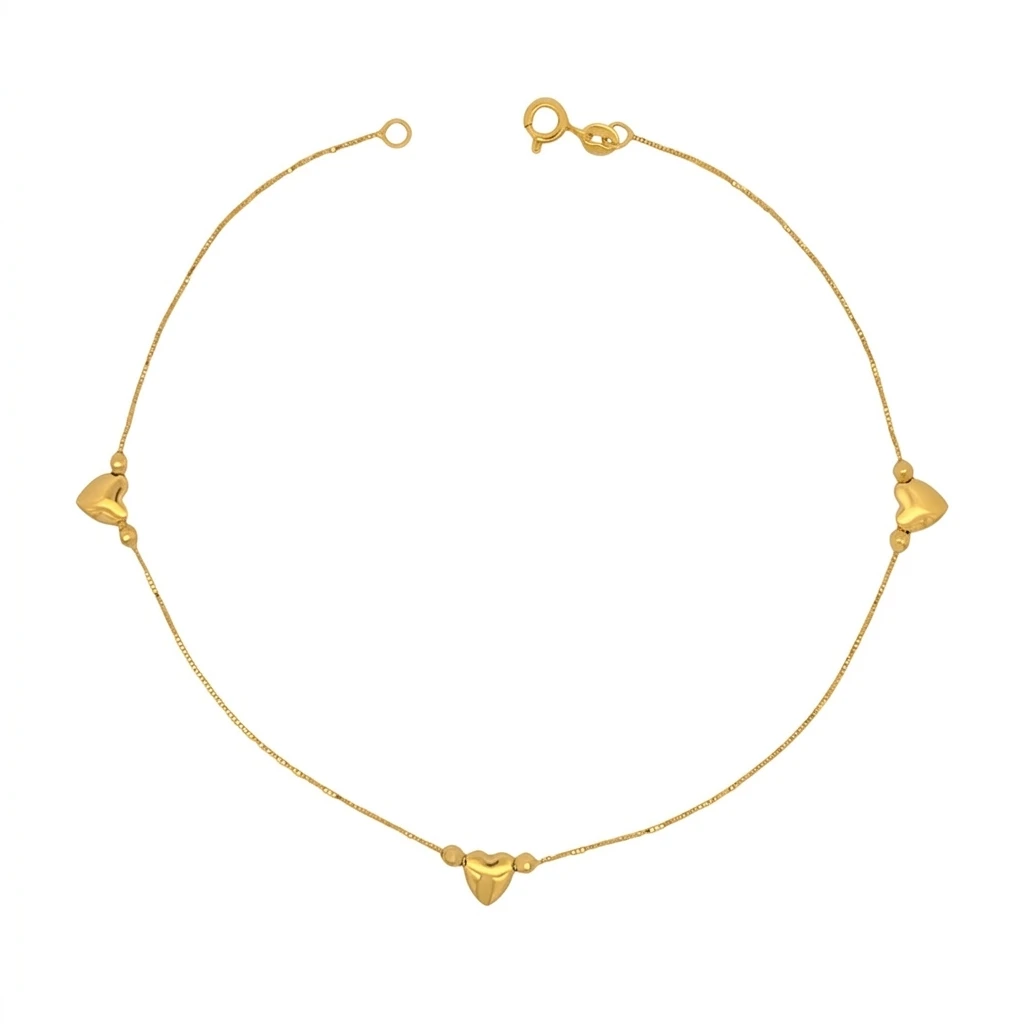 Sophia Tri-Heart Bracelet